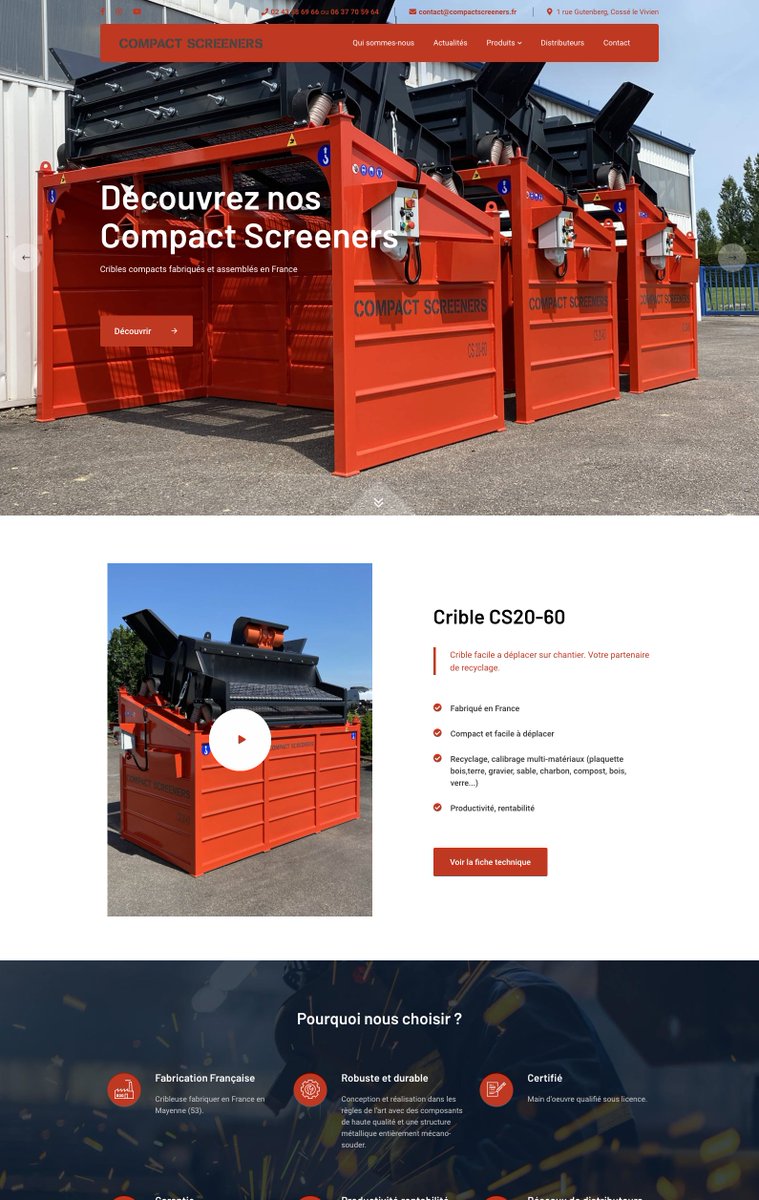 iNuage's tweet photo. Nouveau site créé pour https://t.co/AMtmfGtsD2 ! Vous souhaitez vous aussi un site internet créé sur mesure à votre image ? Contactez-nous ! ;) https://t.co/VJfK5Tp688