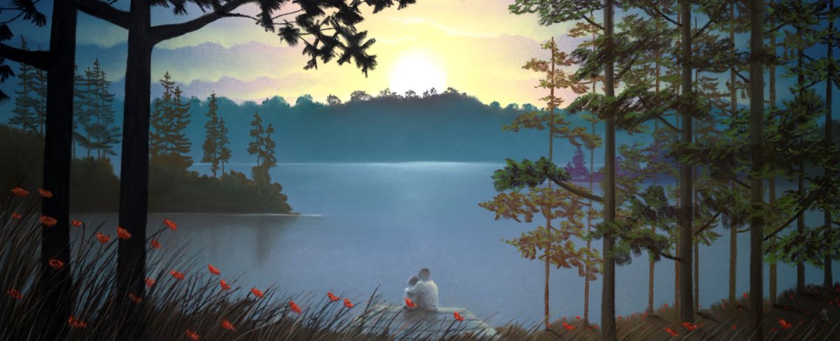 Arthaus1989's tweet image. Two pictures with the same name, that can happen - these are both "Just The Two Of Us" both by Mackenzie. 

#justthetwoofus #samename #mackenziethorpe #art #artoftheday #artist  #together #togetherapart #swans #landscape #landscapeart #arthaus #arthausgallery