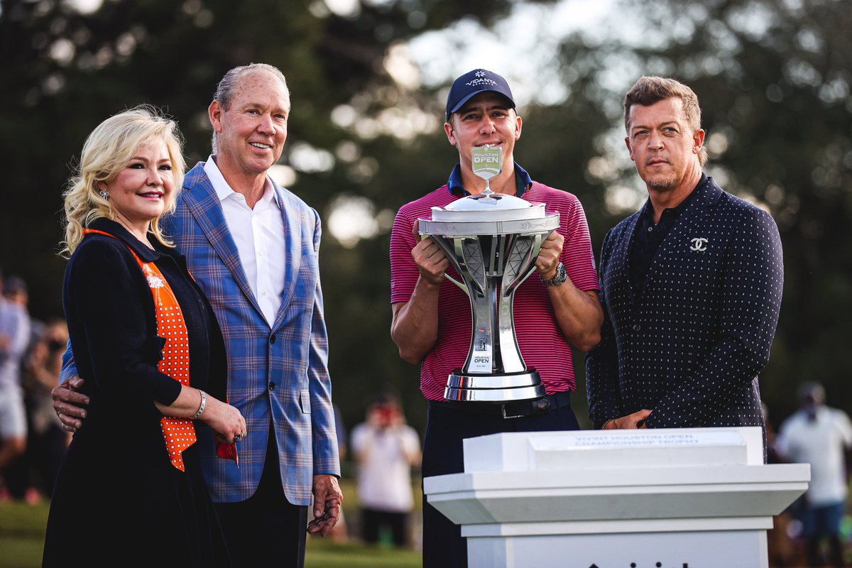 VisitHouston's tweet photo. Congratulations to Carlos Ortiz for defeating an elite field of competitors at this weekend's @HouOpenGolf tournament!
This event harnessed the power of what it means to be #HoustonClean, with proper social distancing and hygiene marked as the top priority. #Houston https://t.co/QPdSOuXBVr
