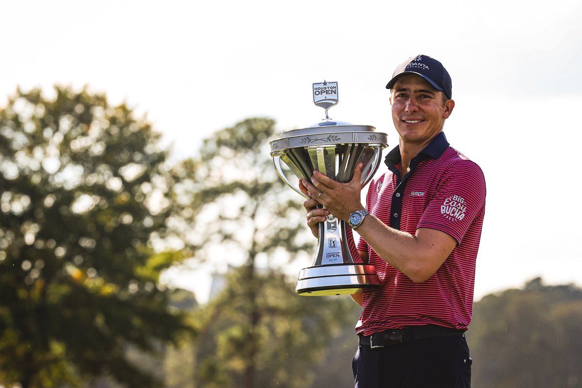 VisitHouston's tweet photo. Congratulations to Carlos Ortiz for defeating an elite field of competitors at this weekend's @HouOpenGolf tournament!
This event harnessed the power of what it means to be #HoustonClean, with proper social distancing and hygiene marked as the top priority. #Houston https://t.co/QPdSOuXBVr