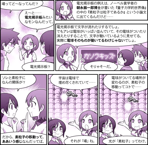 @manngakaki 素粒子論だとボクらの世界もパソコン画面に映ってるようなモンと解釈してたりするので、本当にいつかオッサンに赤と青のクスリの選択を迫られる日が来るかもしれません(苦笑) 