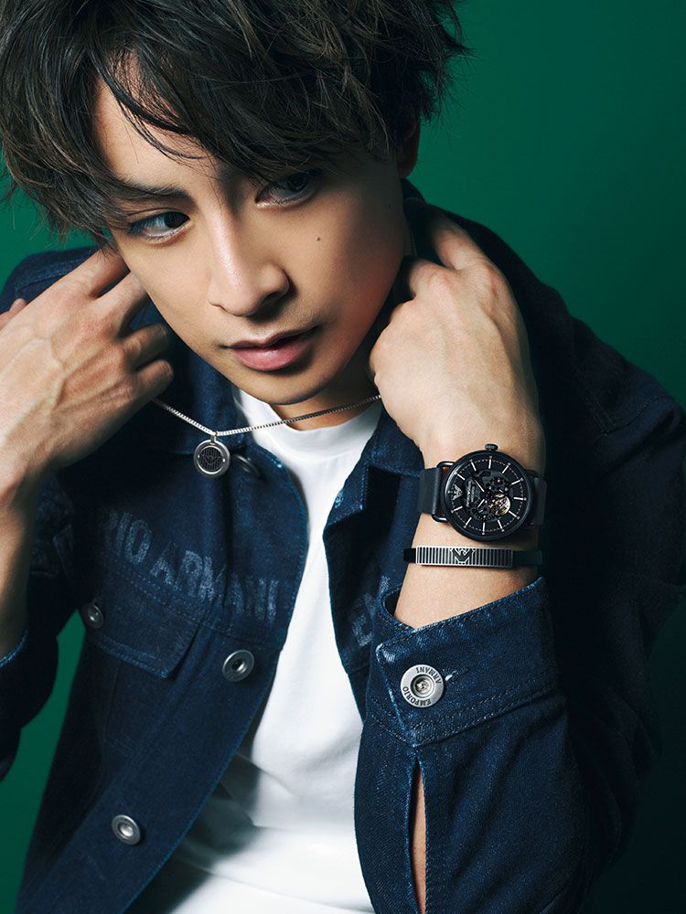 exnews24's tweet photo. 【記事】GIFT for MYSELF ! 白濱亜嵐×エンポリオ アルマーニ　新しい自分を拓く時計 #GENERATIONS

https://t.co/P7e0INkHXz https://t.co/NYhHtYyX6s