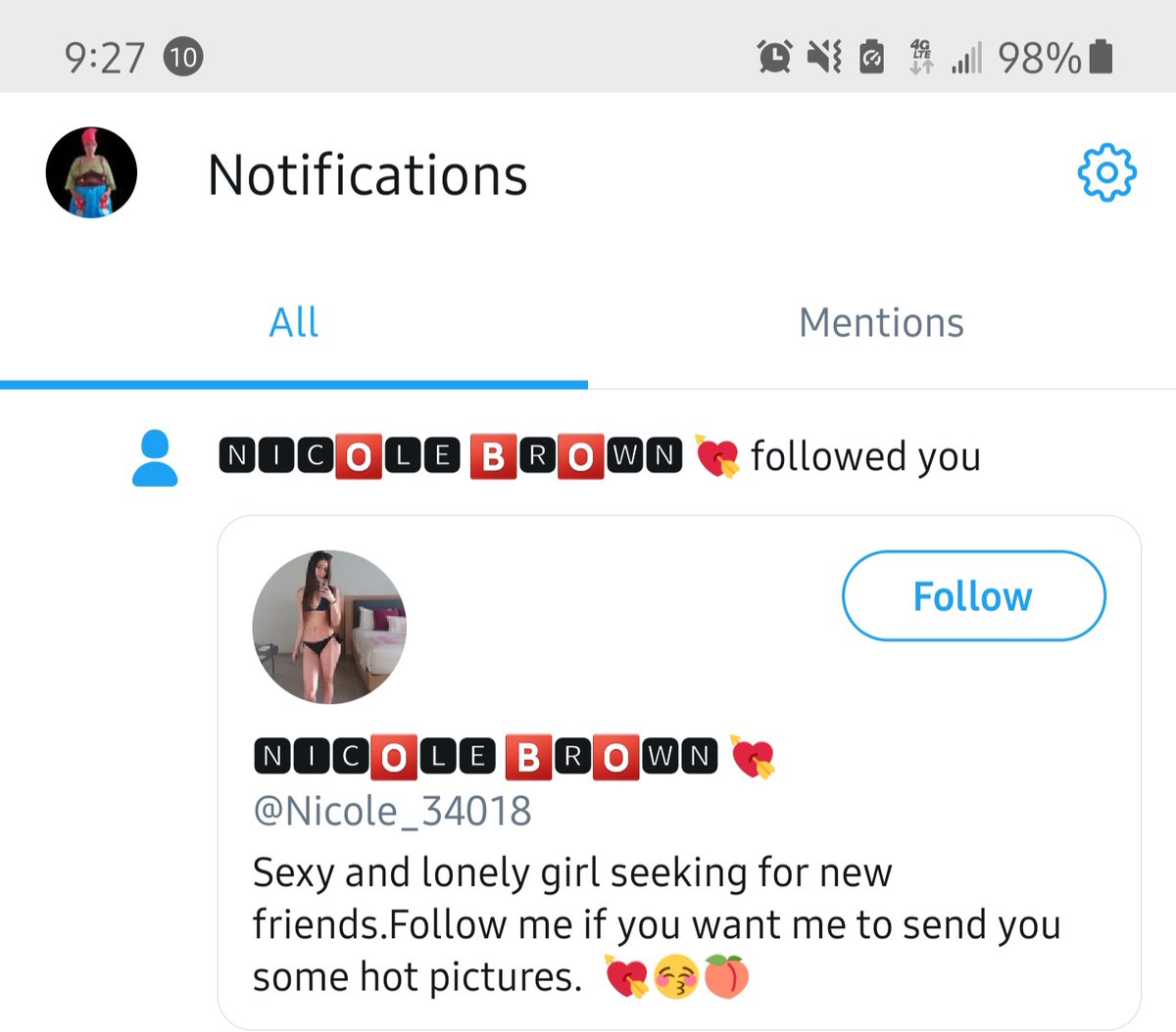 GardenGrumpy's tweet image. This just followed me.... I wonder why?