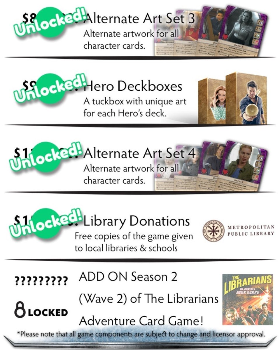 EverythingEpic_'s tweet photo. EPIC Backers! LAST 12HRS. So many unlocks, we'll all be saving the world twice before Friday! 📚🌎🤗
We're talking with @ElectricEnt1 about a Season 2 Add-On in the Pledge Manager! @LibrariansTNT #AdventureCardGame
#TheLibrarians #BoardGame #CardGame
https://t.co/aY8XuS0gRq https://t.co/yjEnpV2fc4