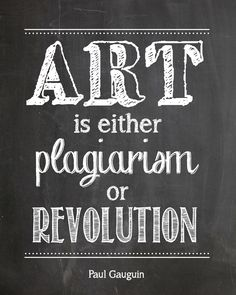 kansenclub's tweet photo. #KansenClubQuote

“Art is either plagiarism or revolution.”
- #PaulGauguin 

#music #art #culture https://t.co/pDDuCoIVCj
