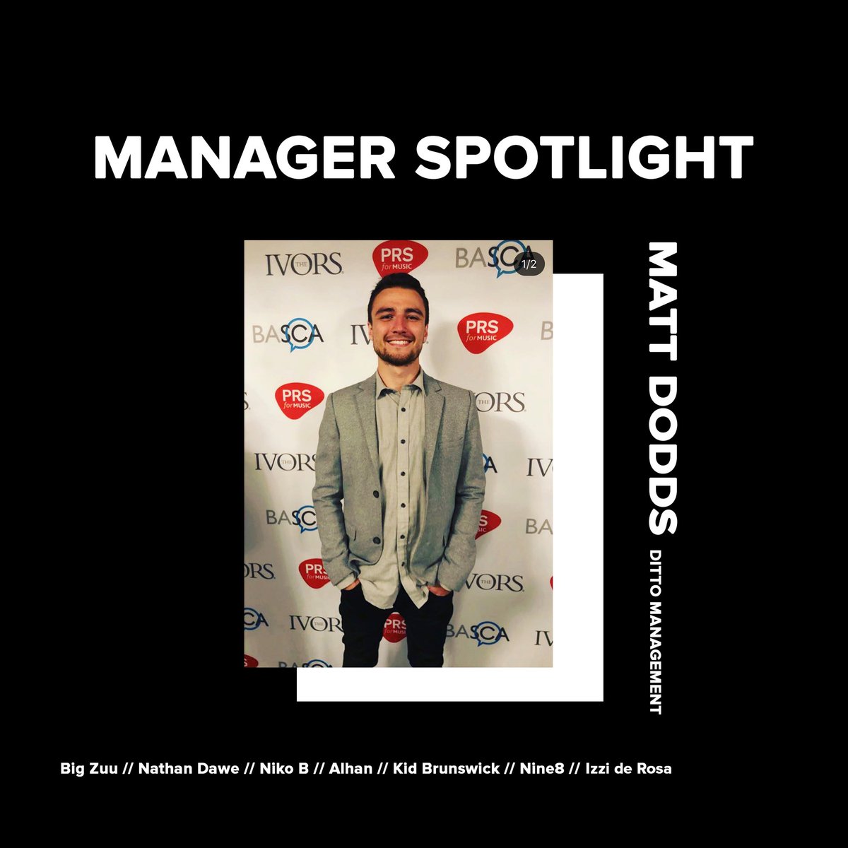 MMFUK's tweet photo. This week we have the wonderful @mattdoddsuk - head of @dittomgmt with an incredible roster including @itsbigzuu and @nathandawe - in the spotlight 🌞 Read the full interview here: https://t.co/qVexAzkelW https://t.co/C1GoW1nM58