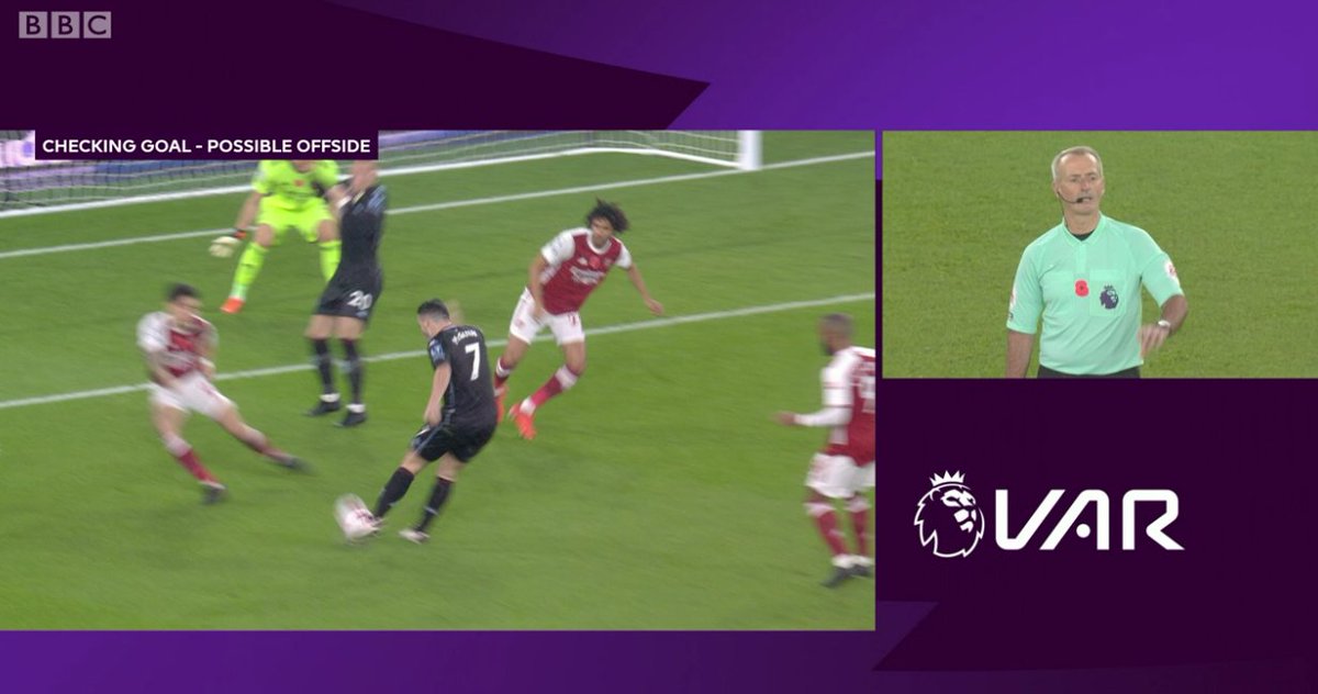 Though subjective, it was always highly likely John McGinn's goal would be disallowed. With Ross Barkley jumping in front of Bernd Leno, he had to affect the goalkeeper's line of vision. Reminder, whether you believe Leno would save it is irrelevant to this decision.