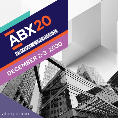 At the *ABX Virtual Experience* you will explore new ideas in architecture, building and design, learn new research and network virtually with AEC professionals. Register now at ow.ly/XlWJ50Bno68  #abx20 #abxvirtualexperience