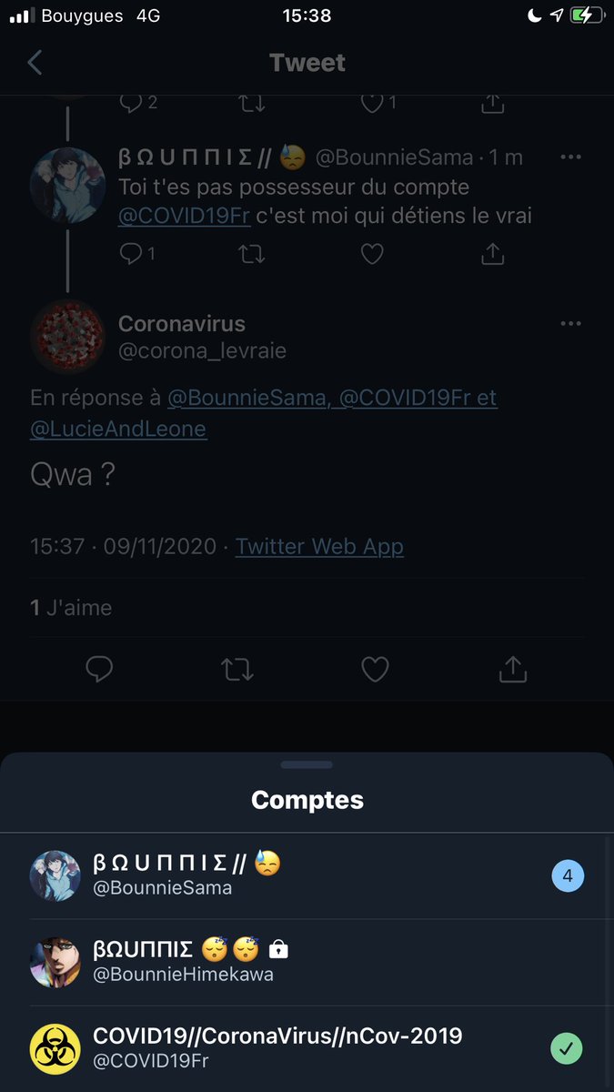 COVID19Fr's tweet photo. @corona_levraie @BounnieSama @LucieAndLeone RE ! https://t.co/AynO1t9Day