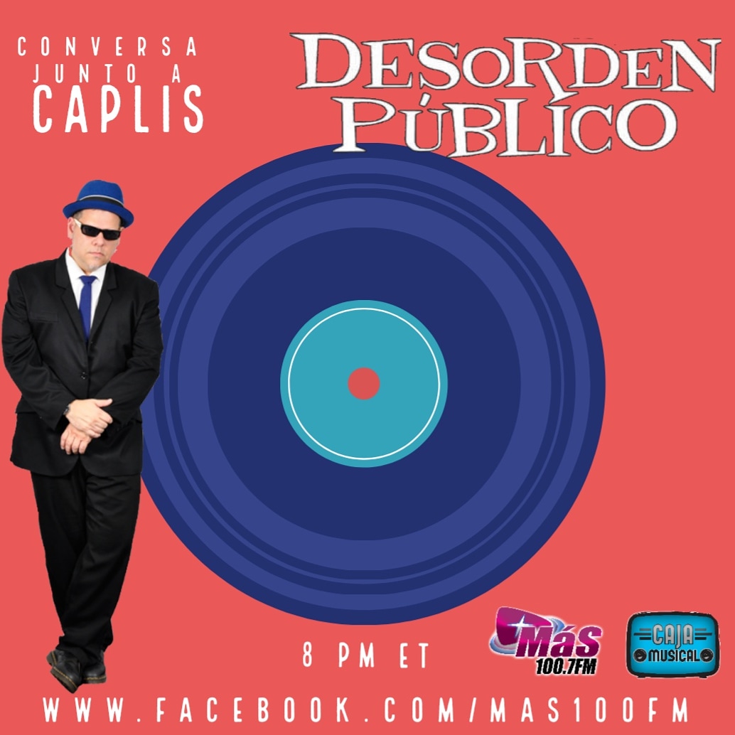 CajaMusical_'s tweet photo. HOY estaremos desde las 8 pm ET (9 Caracas) en una conversa con José Luis Chacín mejor conocido como @CaplisDesorden. Hablaremos de Ska, de la actualidad de Venezuela. Nos puedes escuchar por la 100.7 FM (Orlando) y por https://t.co/LMPSPUCk7s
@desordenpublico
#caplis
#ska https://t.co/7FqJpvfGwf