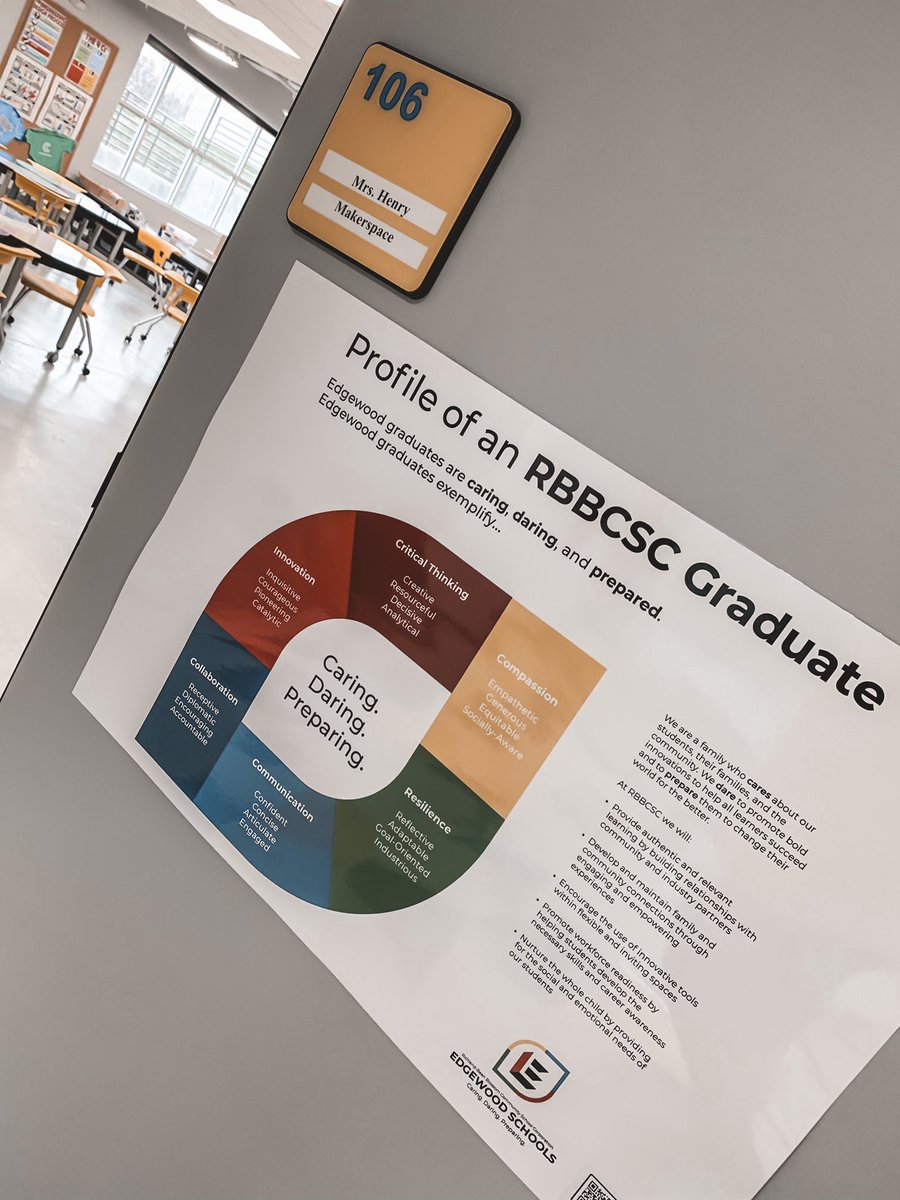 This was a year of collaborative PK-12 work in the making and it feels so good to have it up to guide our work at @RBB_Schools!