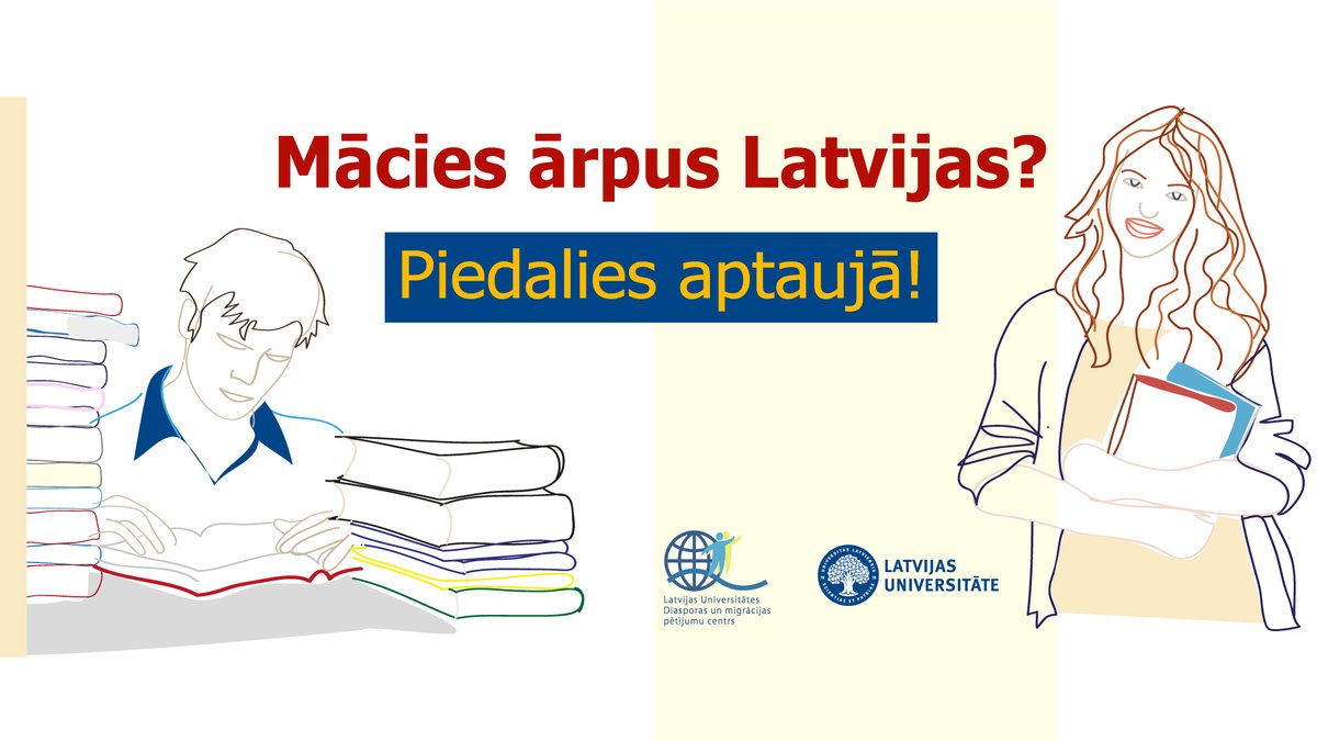 ludmpc's tweet photo. ❗️Dzīvo ārzemēs un studē vai plāno studēt? Piedalies pētījumā par savu studiju izvēli❗️
Aptauju aizpildi šeit 👉https://t.co/d4KVQOt6zQ👈
Aptauja pieejama 🇱🇻🇬🇧🇷🇺 valodās.
📩Padalies un iesaki saviem draugiem! https://t.co/vFsuIaHfn7