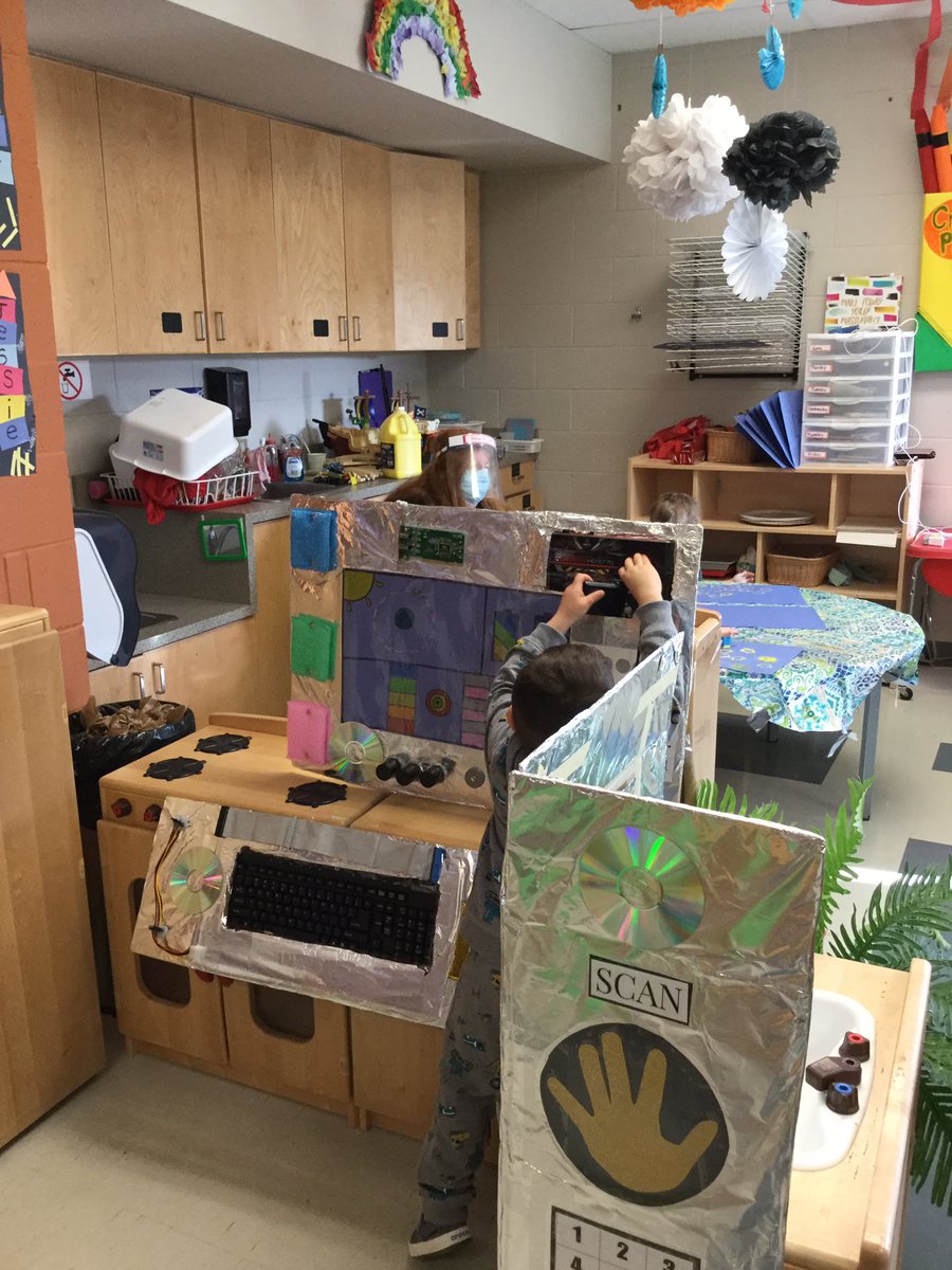 StonehavenELC's tweet photo. Our astronauts in training #spaceplay #electronicexploration https://t.co/PlGw2OkJ8j