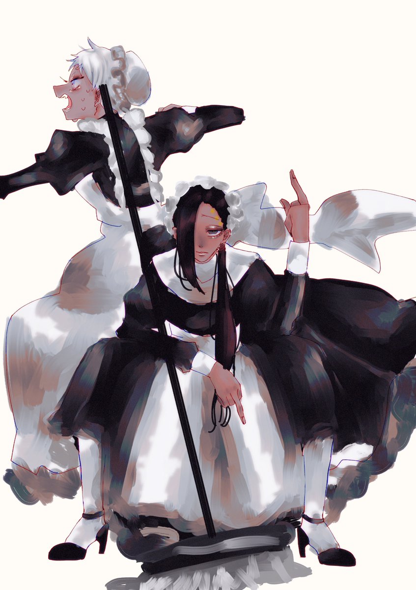 Rtされたらメイドの推しを描くやつでジャヵ 色塗りヤケクソでゴメン 縺 i縺溘m のイラスト Rtされたらメイドの推しを描くやつでジャヵ 色塗りヤケクソでゴメン 縺 i縺溘m のイラスト