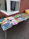 Spetisburyprim1's tweet photo. Our Pop-up Book Stall is up and running. As mentioned in last week's letter, they probably have one more use in them. Please don't touch every book. Just grab and go. More to follow tomorrow... https://t.co/oixHJkU2vI