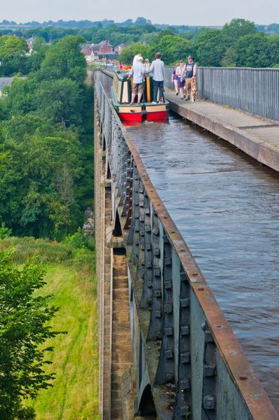 Acueducto Pontcysyllte. El acueducto más alto de Gran Bretaña.