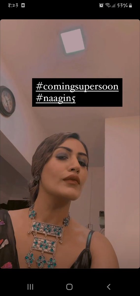 Jana09_shan's tweet photo. Something on the way #comingsupersoon #Naagin5 #SurbhiChandna #BaniSharma #banibaninaagin #surbhionnaagin5 https://t.co/JrNyb1fleM