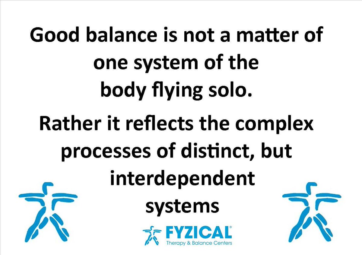 Eyes, ears, muscles, reflexes, cognitive and more go into balance and FYZICAL is your experts to help you build and maintain balance. Call today (231) 932-9014