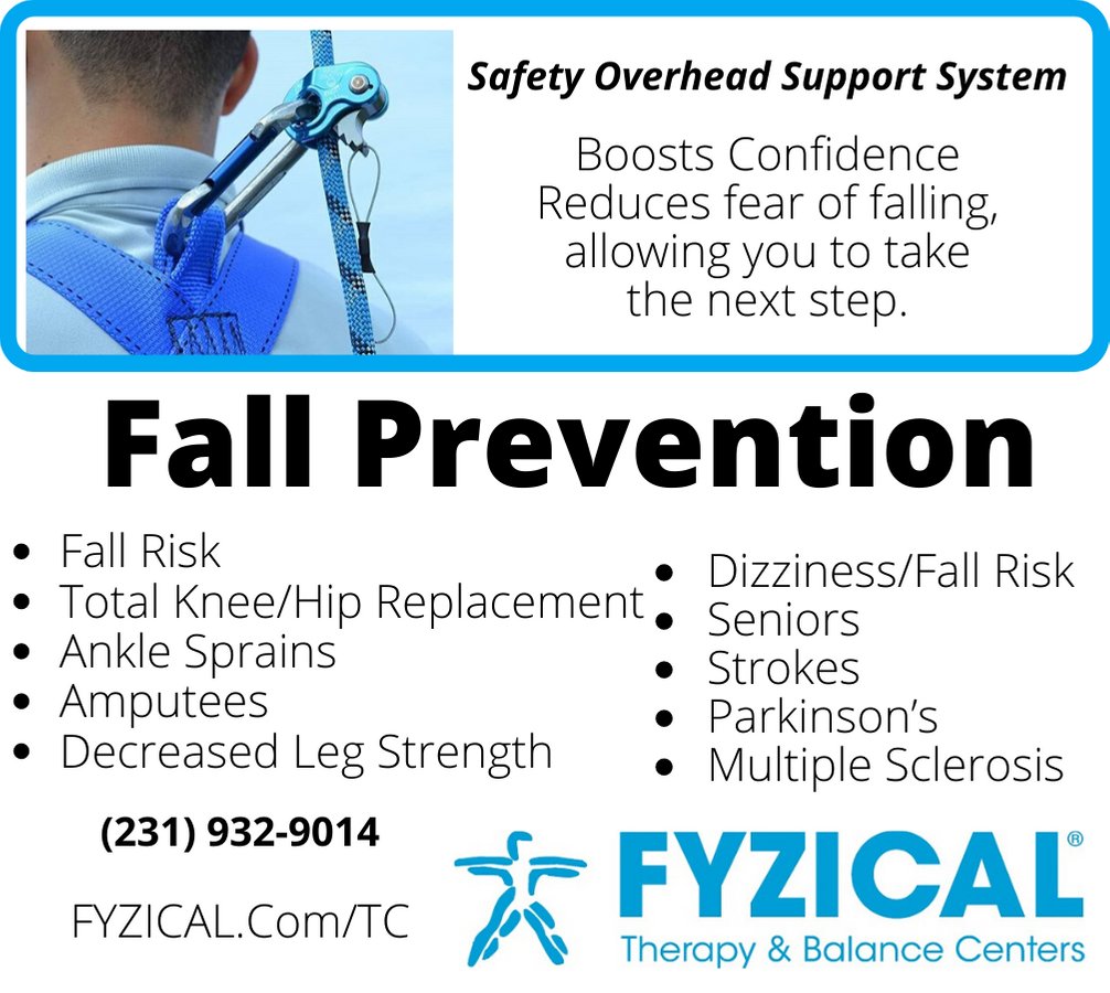 Preventing falls with our SOS overhead safety system help to unload injuries, overcome a fear of falling, and get you back to loving your life!