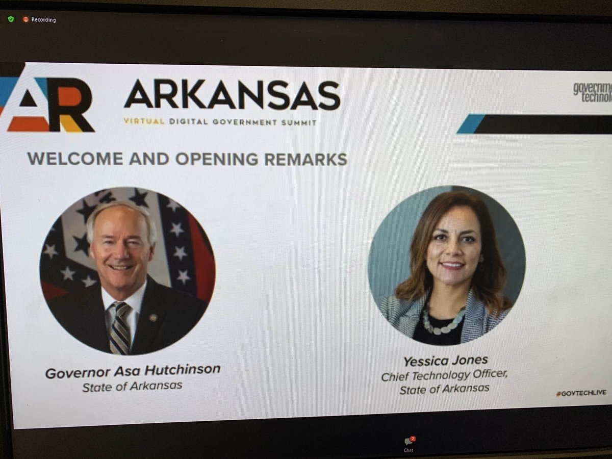 Today is a great day. I hope you are able to join us at the Arkansas Digital Government Summit! We have a great agenda with incredible speakers. #govtechlive #Arkansas #CIO #technology