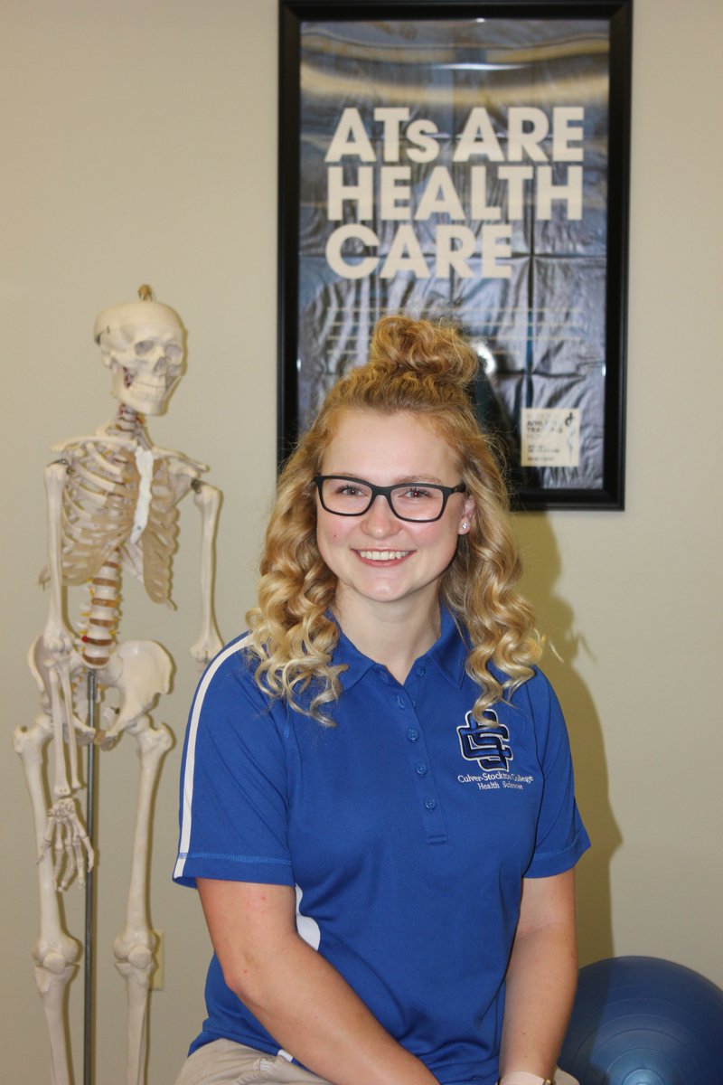 CulverMAT's tweet photo. Please welcome current @CSC1853 junior, Sam Beauliua, to the 2020-21 Master of AT cohort. From Madden, Alberta, Canada, Sam is pursuing the degree through our accelerated 3+2 program. #ApplyCulverMAT https://t.co/YX4QU9uESY