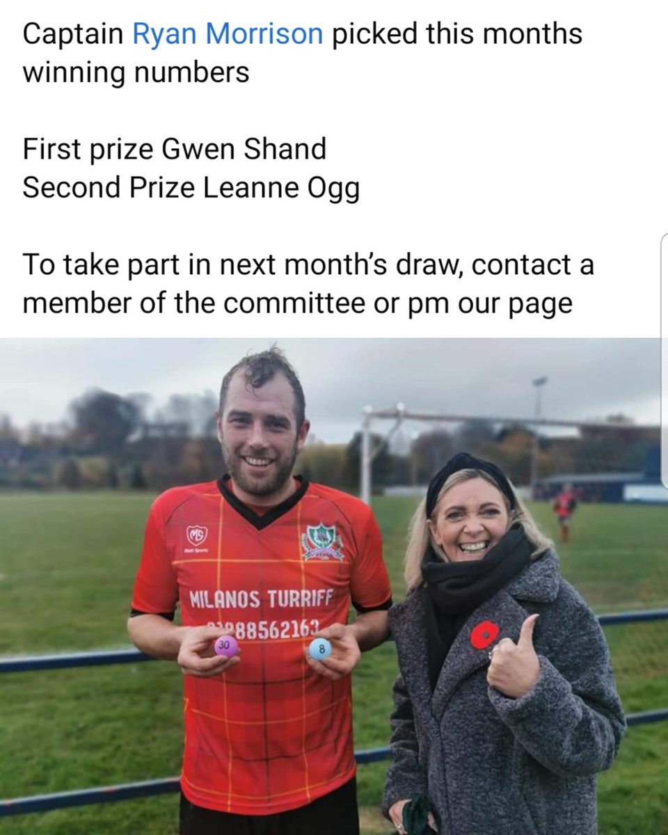50/50 draw ...well done to our winners 👏👏👏👏 get in touch if u want to be part of next months draw 👍