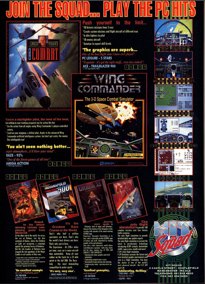 rexthedogge's tweet photo. Some random #ads from #pczone, Some Hit Squad, Sinclair Direct you could buy PC games from Sir Clive Sinclair, Special Reserve was in every mag back in the #90s and Tornado

#retrogaming #retrogames #zxspectrum #sinclair #retrogamer #pcgames #pcgamer #pcgaming #computers https://t.co/sOipjRcunS