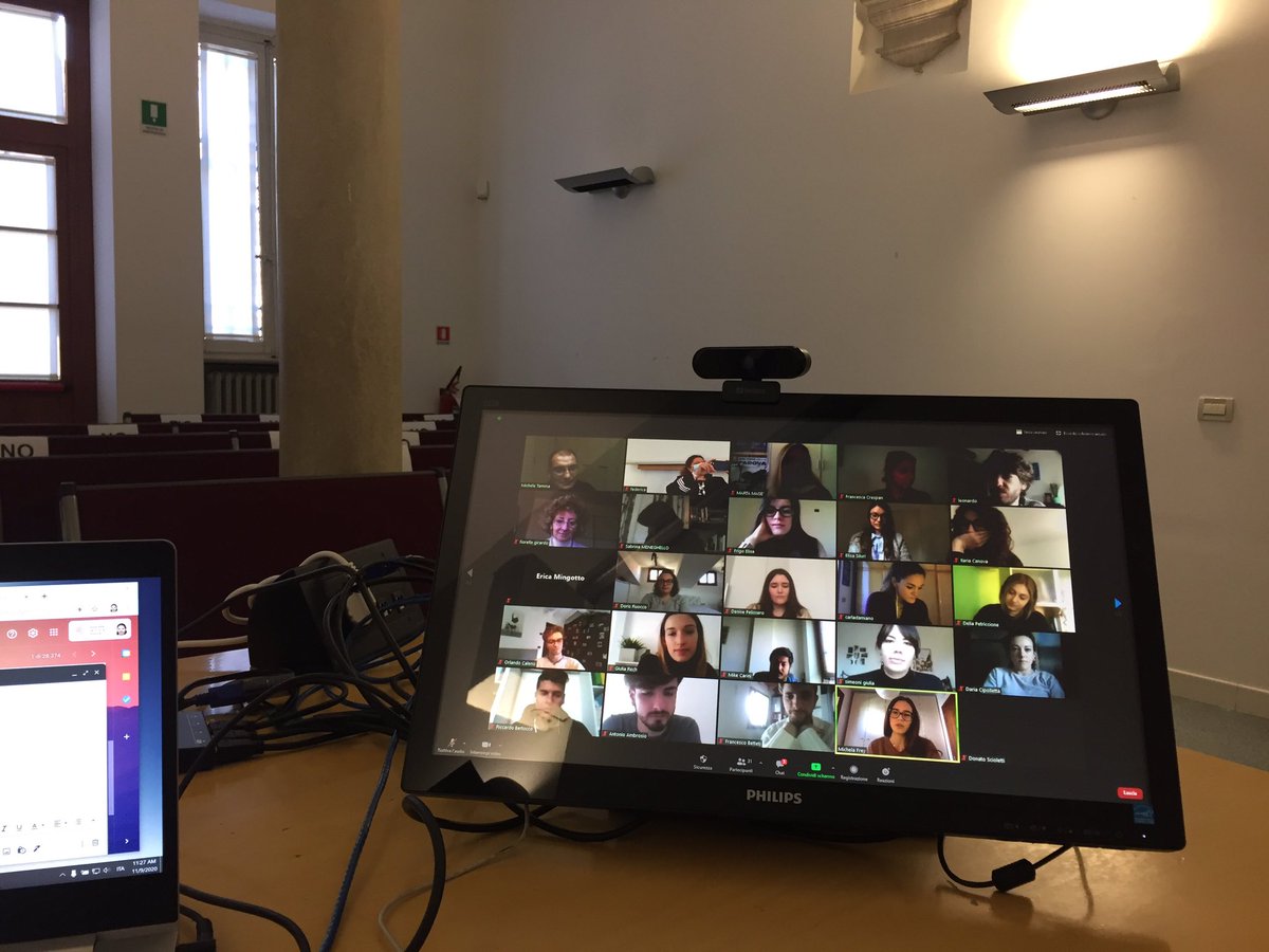 Si inaugura online la 28ma edizione del #masterturismo #masterciset . Un sacco di belle facce <a href="/ilCISET/">CISET</a>