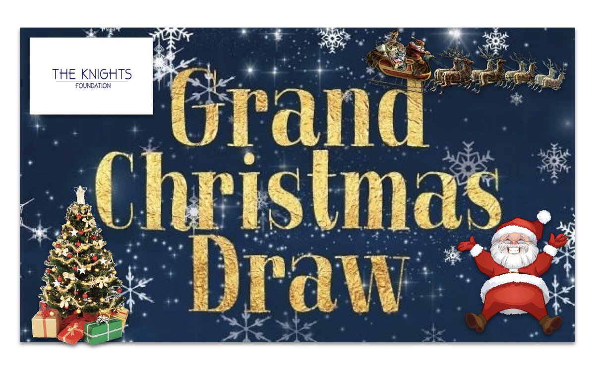 🎁GRAND CHRISTMAS DRAW🎁

To help support us this Christmas, it’d be great if you could enter our Grand Christmas Draw

To view the prizes &amp; to BUY your draw tickets, please click here - go.rallyup.com/tkf2020.

The draw takes place at midday on Friday 18/12. 

 🍀GOOD LUCK 🍀