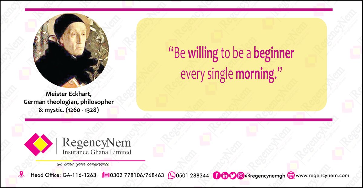 RegencyNemGh's tweet photo. A sign of humility.

#BeInspired
#RegencyNem
#Insurance
#WeEarnYourConfidence https://t.co/p7MX1fiyE2