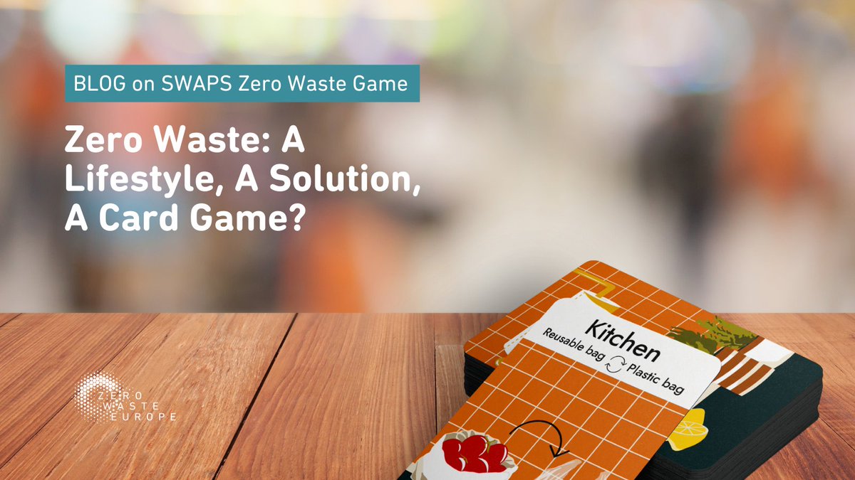 Going #zerowaste is as much about the journey as it is the destination...
 
So why not make it as fun as possible? 🎲🧩♟️
 
We spoke to a game designer to find out more about SWAPS the zero waste game! zerowasteeurope.eu/2020/11/zero-w…
