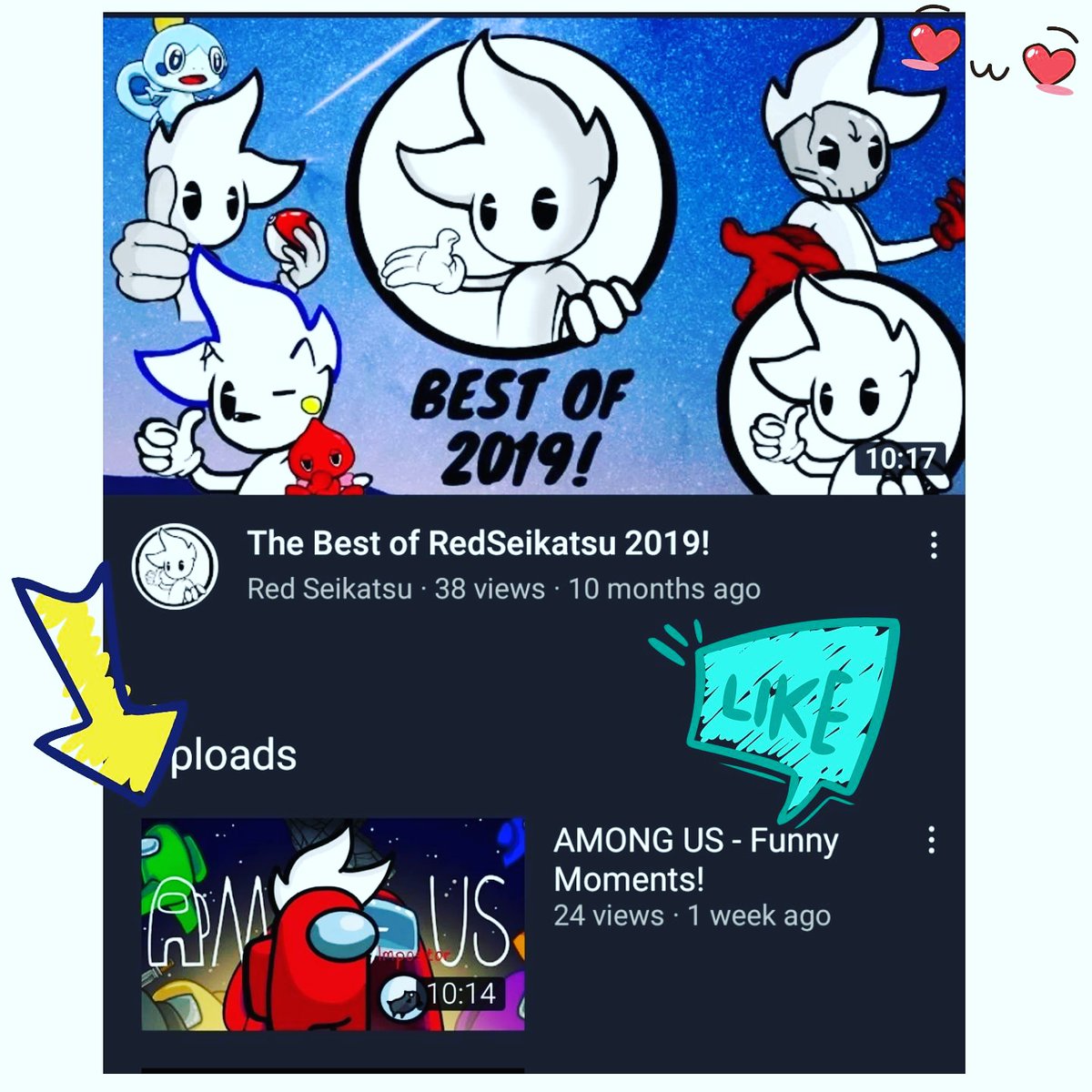 Sharrscreams's tweet photo. My custom design of the Among us character for @SeikatsuRed got used for a youtube thumbnail!!! I am supper happy!!
#games #gaming #doodle #amongus #amongusart #drawing #gamer #amongusart #gamerfun #fun #draw #digitalart #customamongus #among #us #youtube #youtubethumbnail https://t.co/YjIT2IhEOn