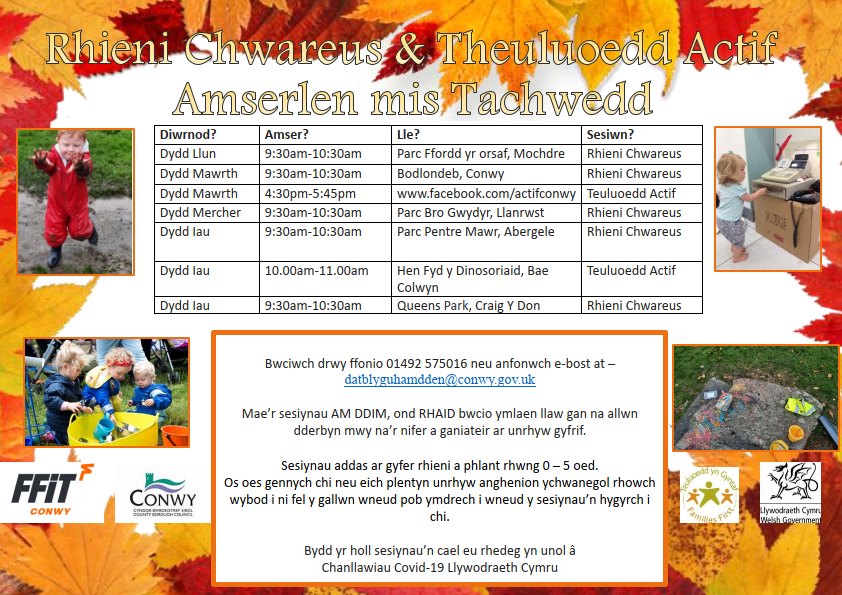 Actif Conwy tweet media