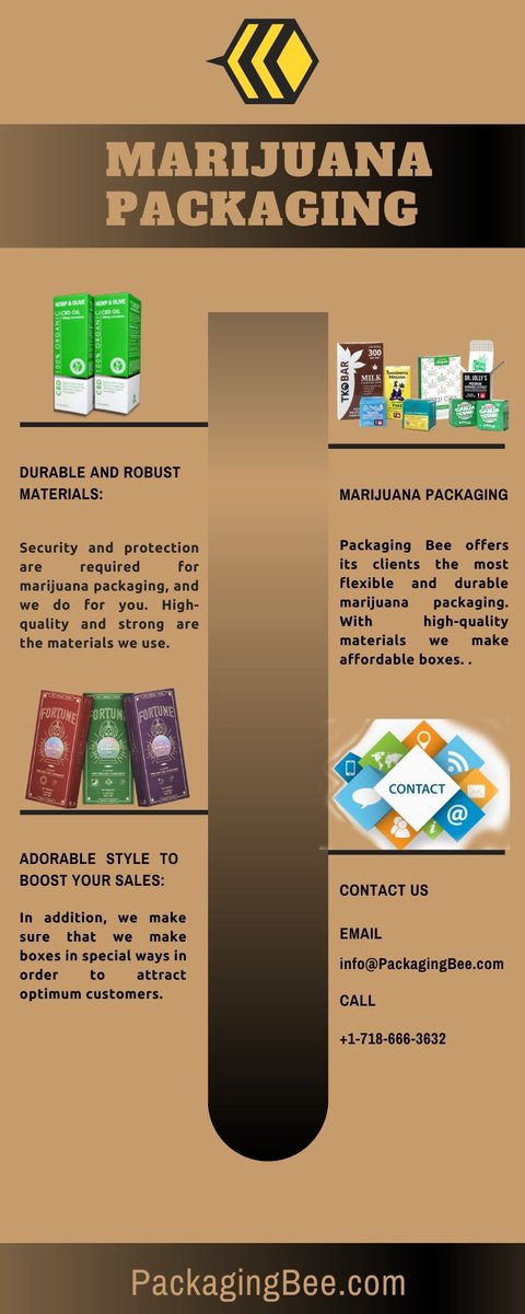 AndrewP70588823's tweet photo. Packagingbee is offering the most flexible and durable marijuana packaging for its customers. We make affordable boxes with high-quality materials and eye-pleasing customizations.
https://t.co/SUf4xmJoc1
#marijuanapackaging #marijuanaboxes #wholesaleMarijuanaBoxes https://t.co/LyJsLFaOfy