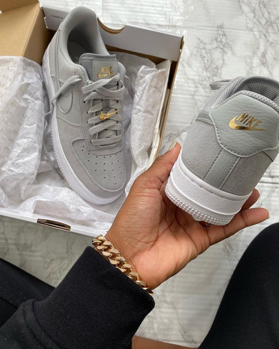womens grey suede air force 1