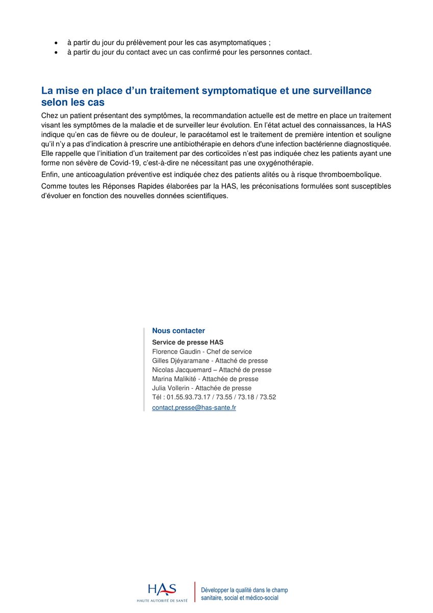 Haute Autorité de santé tweet media