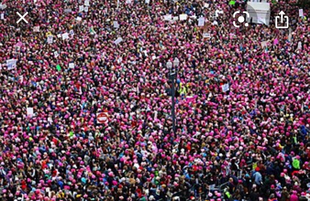 Is this the same as this? Time will tell. My guess is the right will learn what people on the left have learned about the value of protest. The value is merch sales and the launching of media careers. Who’s manufacturing the new pussy hat as we sleep?