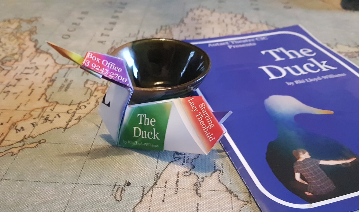 jo3grace's tweet photo. How did I do? @AutactTheatre one duck off the coast of Mexico. Loved the instructions https://t.co/C9T7PsYBEz