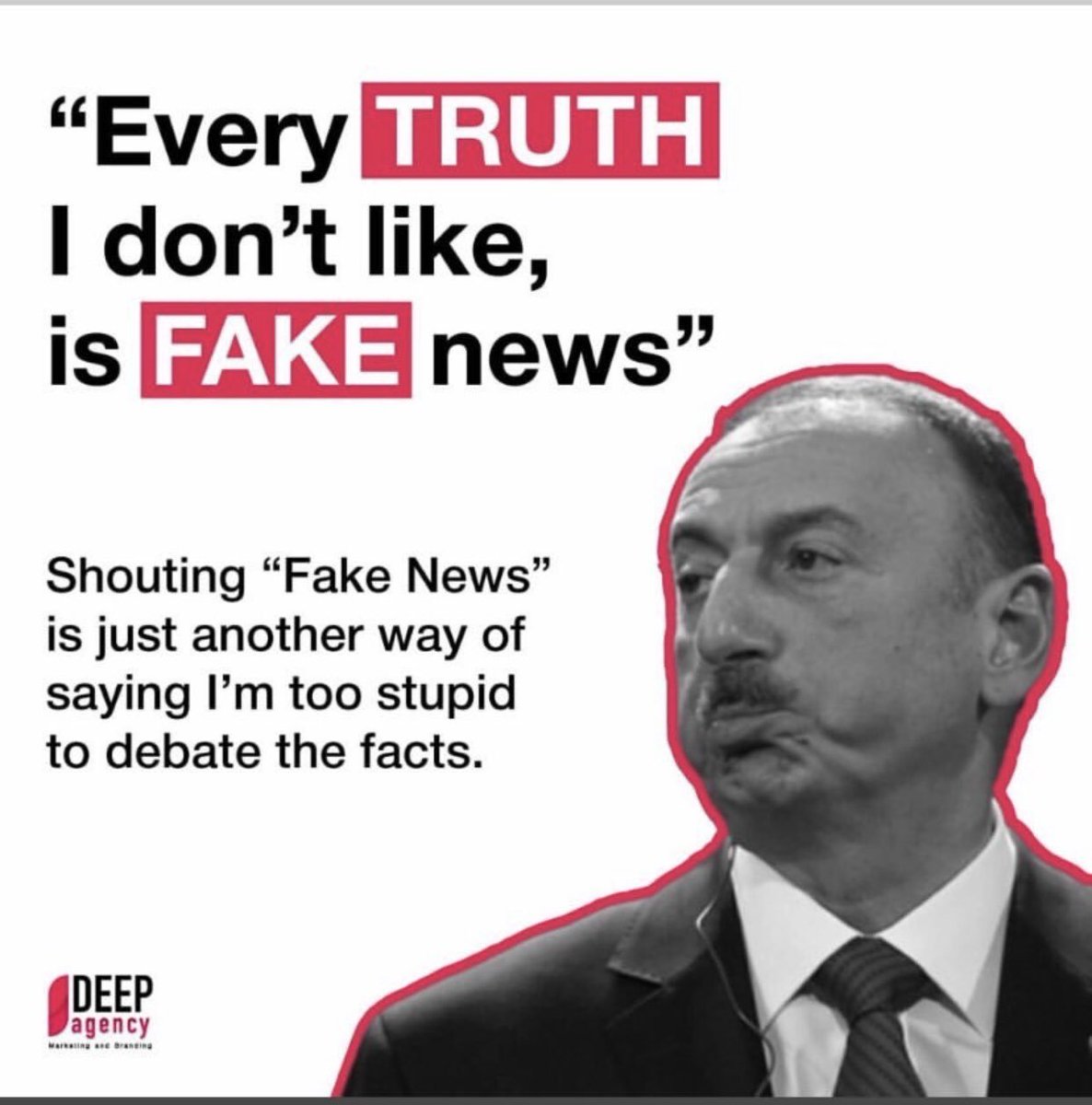 naylebok's tweet photo. @OrlaGuerin @presidentaz Every TRUTH I don't like, is FAKE news.
Aliyev
 :d
#StopAzerbaijaniAggerssion 
#StopAliyev https://t.co/k2YKdgVZrA