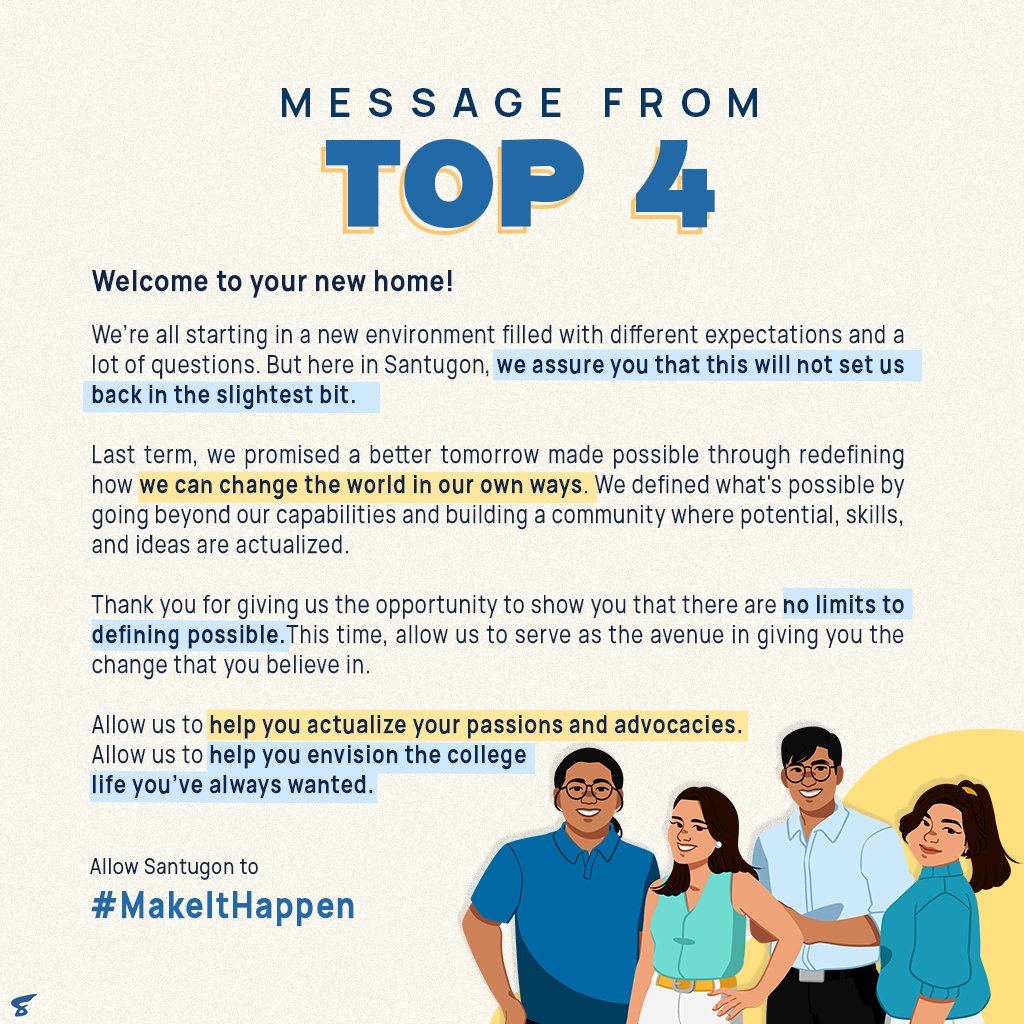 DerechoSantugon's tweet photo. Allow Santugon to be your avenue in actualizing your passions and advocacies. Allow us to #𝙈𝙖𝙠𝙚𝙄𝙩𝙃𝙖𝙥𝙥𝙚𝙣.

Learn more about our family here: https://t.co/JSound3rfD

Sign up through this link: https://t.co/RMzXdCWP3m https://t.co/J7voHVCig3