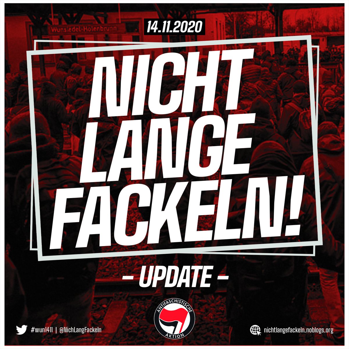 Die Neonazis des "III. Weg" haben ihr geschichtsrevisionistisches 'Heldengedenken' in #Wunsiedel dieses Jahr abgesagt.
Infos zu unserem Umgang damit und unserem Protest folgen im Laufe der Woche! #wun1411
