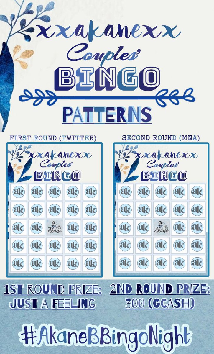 AkaneVerse's tweet photo. Hello! Friday night is Bingo night! 
We will be having two rounds of Bingo... with a twist.

Yes, you read it right, we'll put some twist on our Bingo game. And we will call it, AKANE COUPLES BINGO.

For the complete game mechanics, please refer to the MUST READ photo below. https://t.co/mw5ADzwp5C