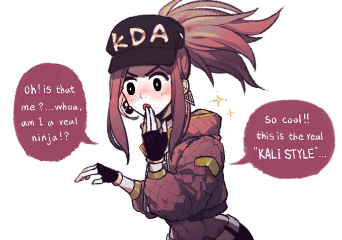 I just imagine when K/DA universe Akali see her classic version#KDA #Popstar #Akali #LeagueOfLegends 