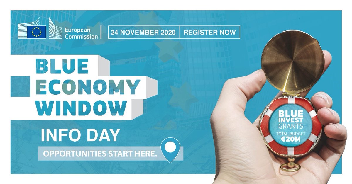 El Infoday Ventana de la economía azul 2020 es un evento virtual para lanzar oficialmente la Convocatoria de propuestas 2020 de la ventana Blue Economy que presenta oportunidades de financiación para las pymes de la Unión Europea.
🗓️24/11/2020
🗒️bit.ly/2ImaSZl