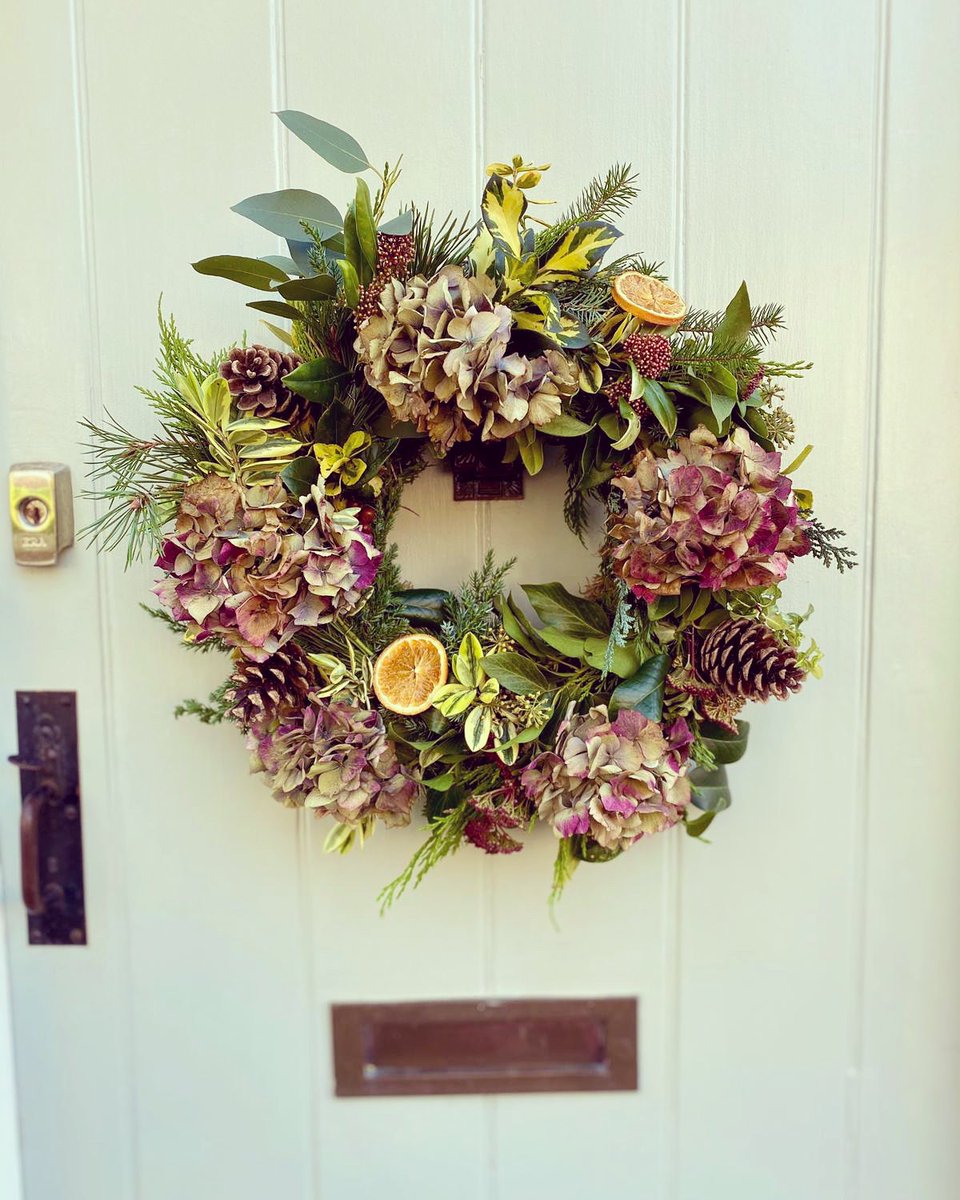 Wreath time again ! Where did the year go and a strange one at that! #yorkshire #florist #beauty #seasonal #christmas