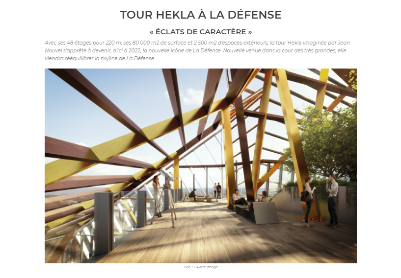 HeklaTour's tweet photo. #PRESSE | Le dernier numéro du magazine #Matières met en lumière le projet de la @tourhekla dans sa rubrique "#Chantiers".
A découvrir ▶ https://t.co/KpTGiJGYsh https://t.co/nF0GxUGSOI
