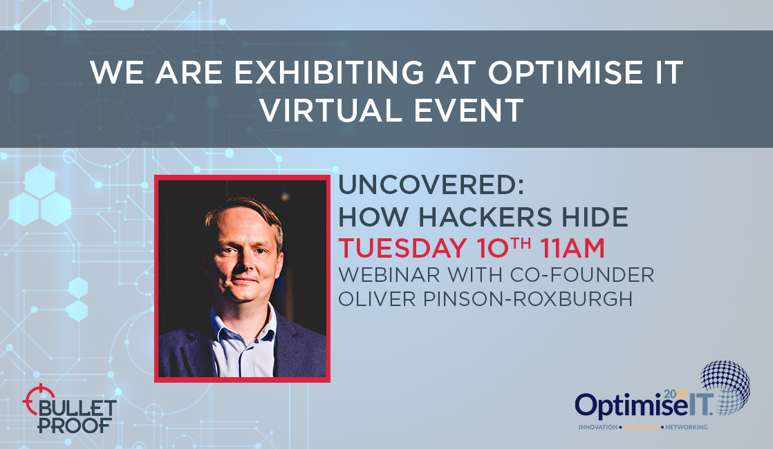 bulletproofsec's tweet photo. Don’t worry, it’s not too late to register for our free webinar at @EACSLTD #OptimiseIT tomorrow.

Discover the truth behind how hackers hide and how their attacks have evolved in recent times. 

See the full programme and register here: https://t.co/UxnJUB9noB 
#thebiggest1 https://t.co/z5cVAaIYLm