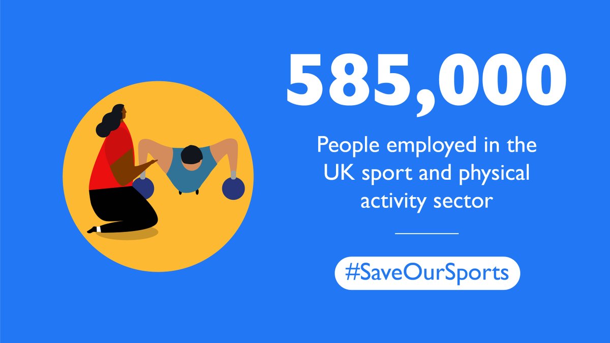 Grassroots sport, fitness and leisure facilities are facing collapse due to Covid-19 and a second national lockdown. Join the campaign to protect physical activity at the heart of every community and keep sport open to fight the pandemic 
 #SaveOurSports 

petition.parliament.uk/petitions/5536…