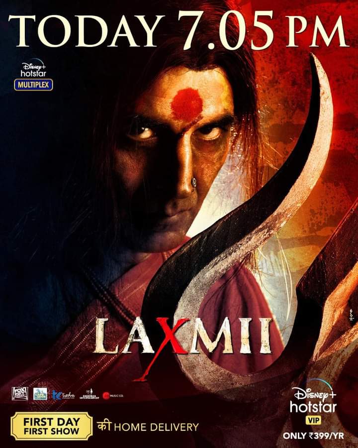 Me and my whole family is waiting to watch #laxmibombtrailer at home..
Plan is ready.
Dinner will be ordered along with tea at the beginning..
Full focus on the movie no diversion..