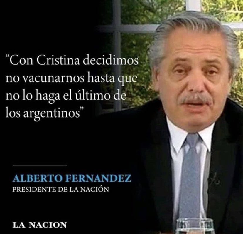 reglapunta's tweet photo. Que bueno. Me imagino que ya Echarri y Dady Brieva dieron su consentimiento para darse la vacuna no?
Ah todavía no. Bueno esperemos, pero yo creo ojo yo eh, que como son una mentira y puro relato, van a seguir la demagogia de su amo.
🤣🤣👇 https://t.co/WvfgFvLlZ0